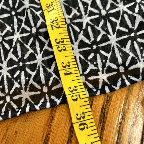 Kona Sol black and white swim cover up with tassels. Size XL. - Picture 11 of 11